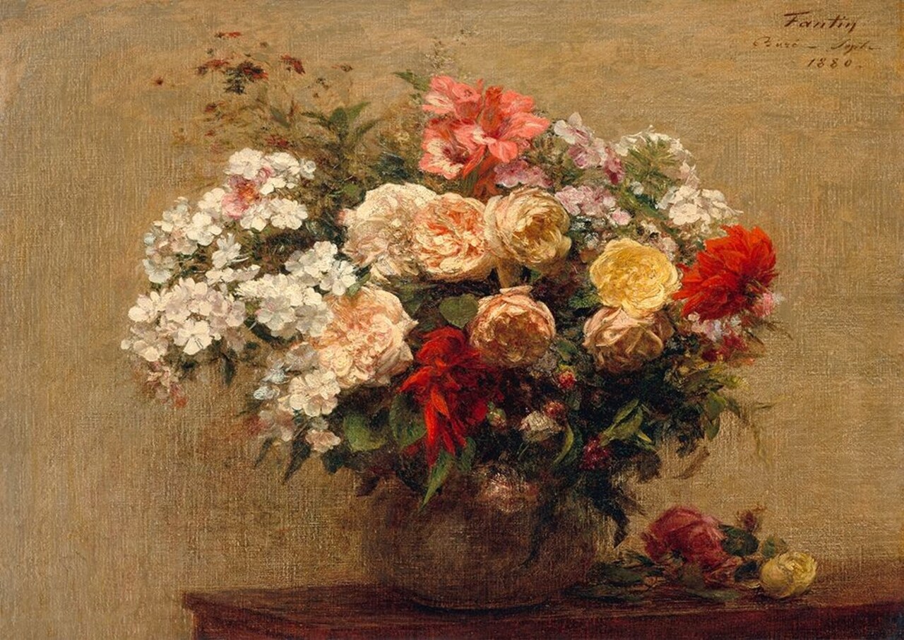 Vase with Summer Flowers Poster Print by Fantin-Latour Henri - Item # VARPDX3FL4361